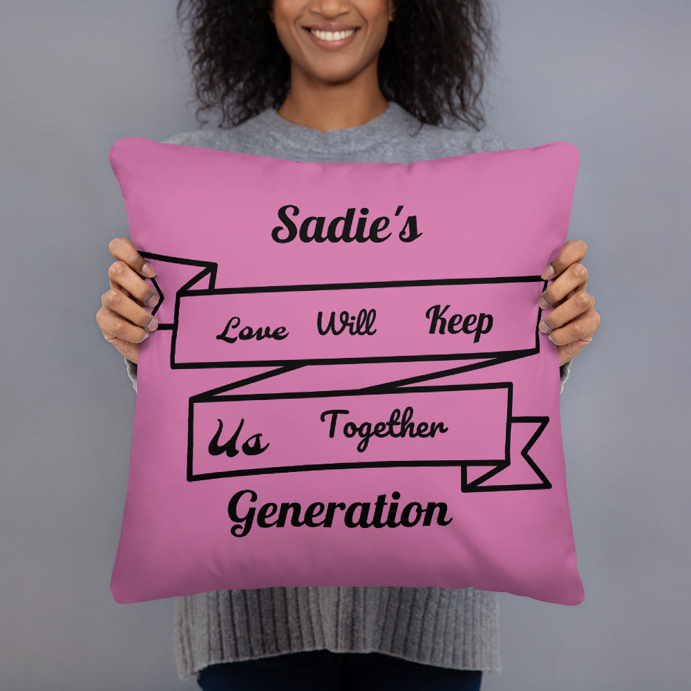 Family Reunion Sadia's Generations Pillow